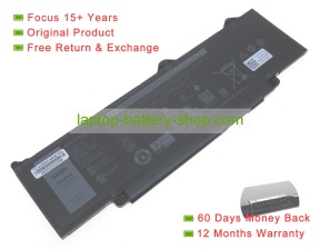 Dell 2X1V9, DR02P 11.4V 4737mAh original batteries