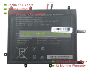 Rtdpart 386496, U386496PV 7.6V 3500mAh original batteries