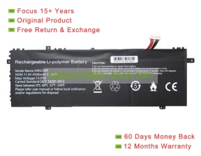 Rtdpart 5085258, 5085258P 11.4V 4500mAh original batteries