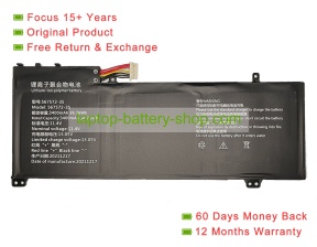 Rtdpart 567572, 567572-3S 11.4V 3400mAh original batteries