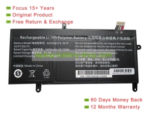 Rtdpart AEC626573-3S1P, 626573 11.4V 3400mAh original batteries