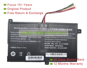 Rtdpart AEC578571-2S1P-N, 578571 7.6V 4800mAh original batteries