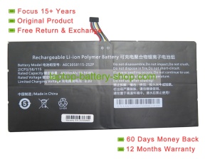 Rtdpart AEC3058115-2S2P, 3058115 7.7V 4800mAh original batteries