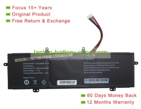 Rtdpart AEC546882-3S1P, AEC546882 11.4V 4825mAh original batteries