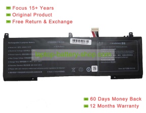 Rtdpart 558663-3S1P 11.4V 4830mAh original batteries