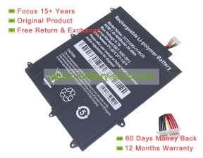 Rtdpart 317212X2-I116CG, 3172120X2-I116CG 7.6V 4000mAh original batteries